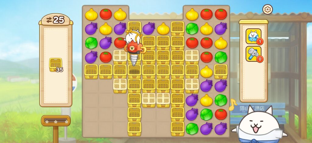 パズルで豊作！にゃんこ村パズル